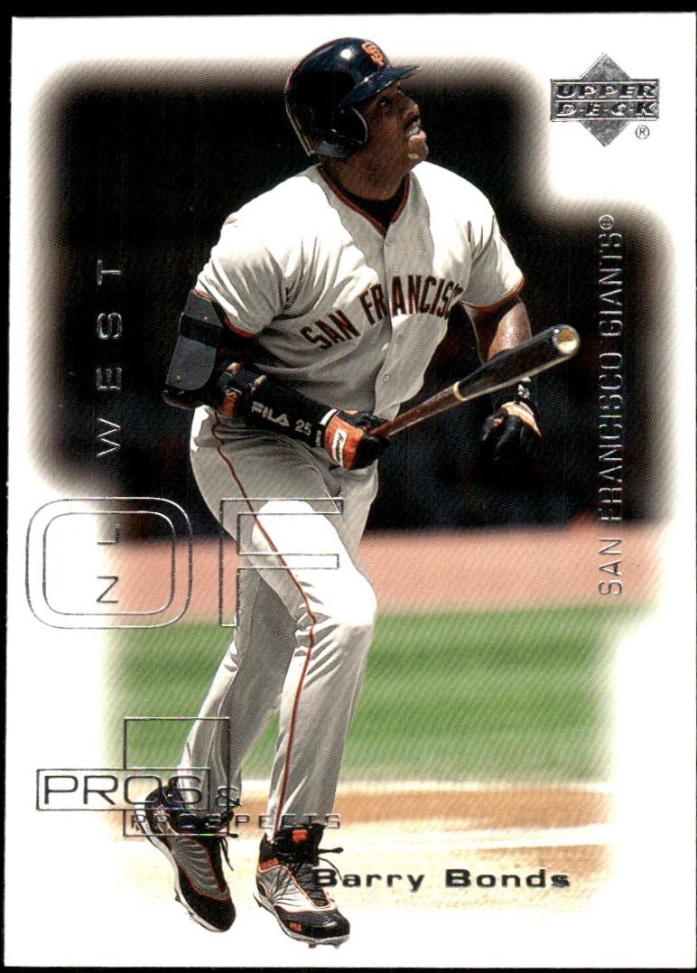 Barry Bonds #69 2000 Upper Deck Pros & Prospects Baseball