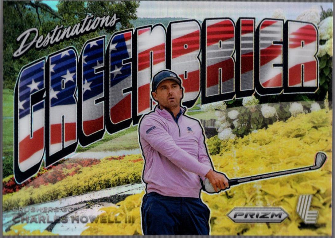 Charles Howell III #12 Golf Cards 2024 Panini Prizm LIV Destinations