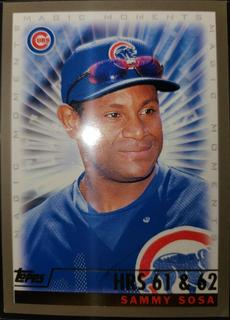 Sammy Sosa #Magic Moments HRS 60 & 61