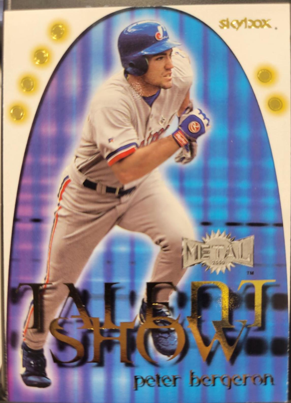 Peter Bergeron #13 Baseball Cards 2000 Metal Talent Show
