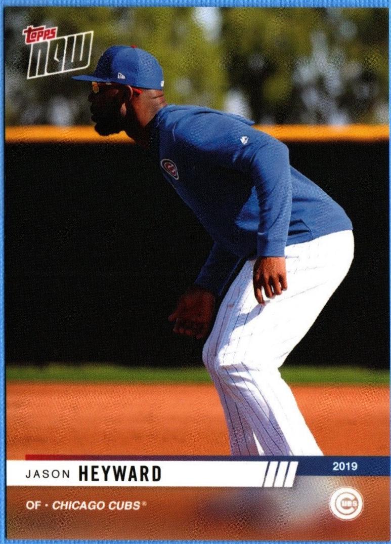Jason Heyward #OD-307 2019 Topps Now Road To Opening Day Baseball