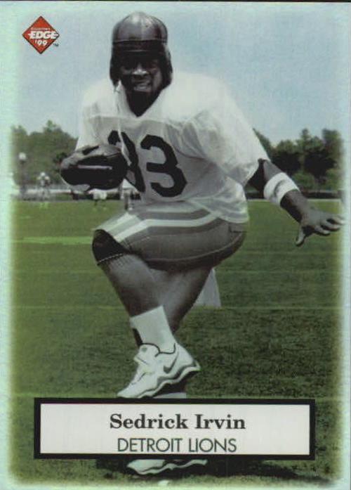 Sedrick Irvin #OS-10 Football Cards 1999 Collector's Edge Odyssey Old School