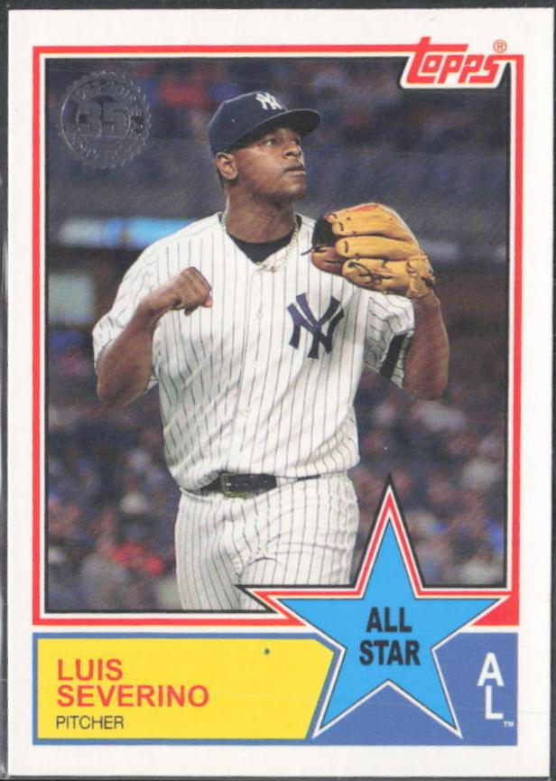 Luis Severino #10 Baseball Cards 2018 Topps 1983 Baseball All Stars