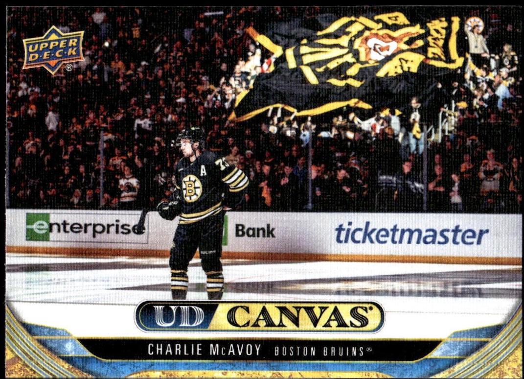 Charlie McAvoy #C189 Hockey Cards 2024 Upper Deck Canvas