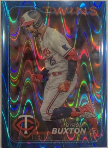 Byron Buxton [Blue Refractor] #10