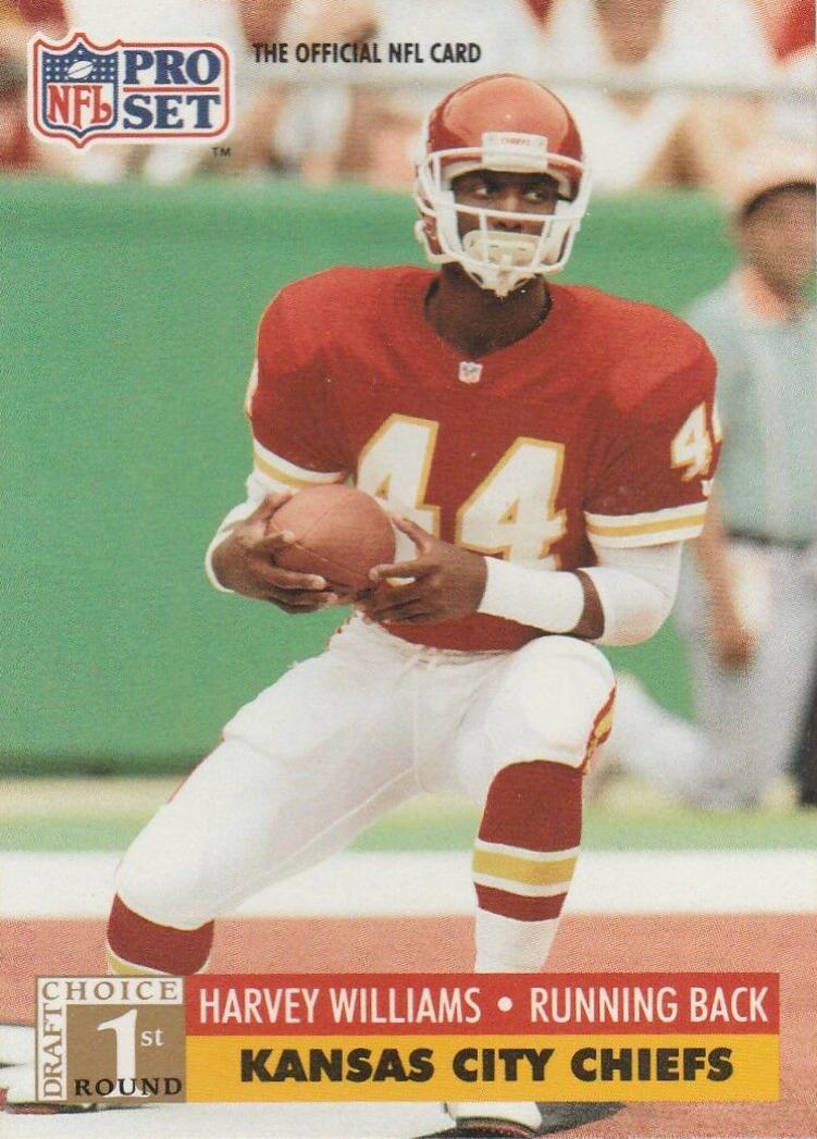 Harvey Williams #750 Football Cards 1991 Pro Set