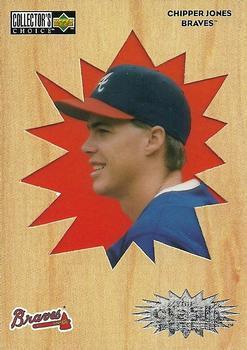 Chipper Jones #CR1 Baseball Cards 1996 Collector's Choice Crash Winners