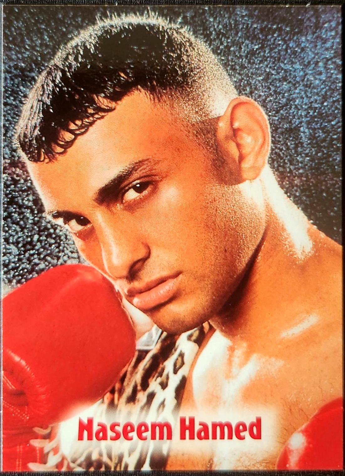 Naseem Hamed #38 Boxing Cards 2001 Brown's