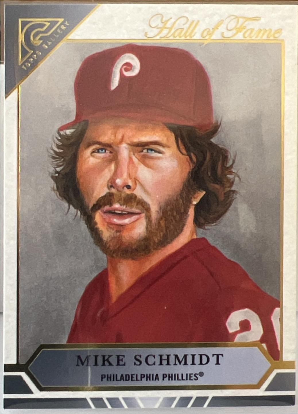Mike Schmidt #HOFG-18 Baseball Cards 2020 Topps Gallery Hall of Fame
