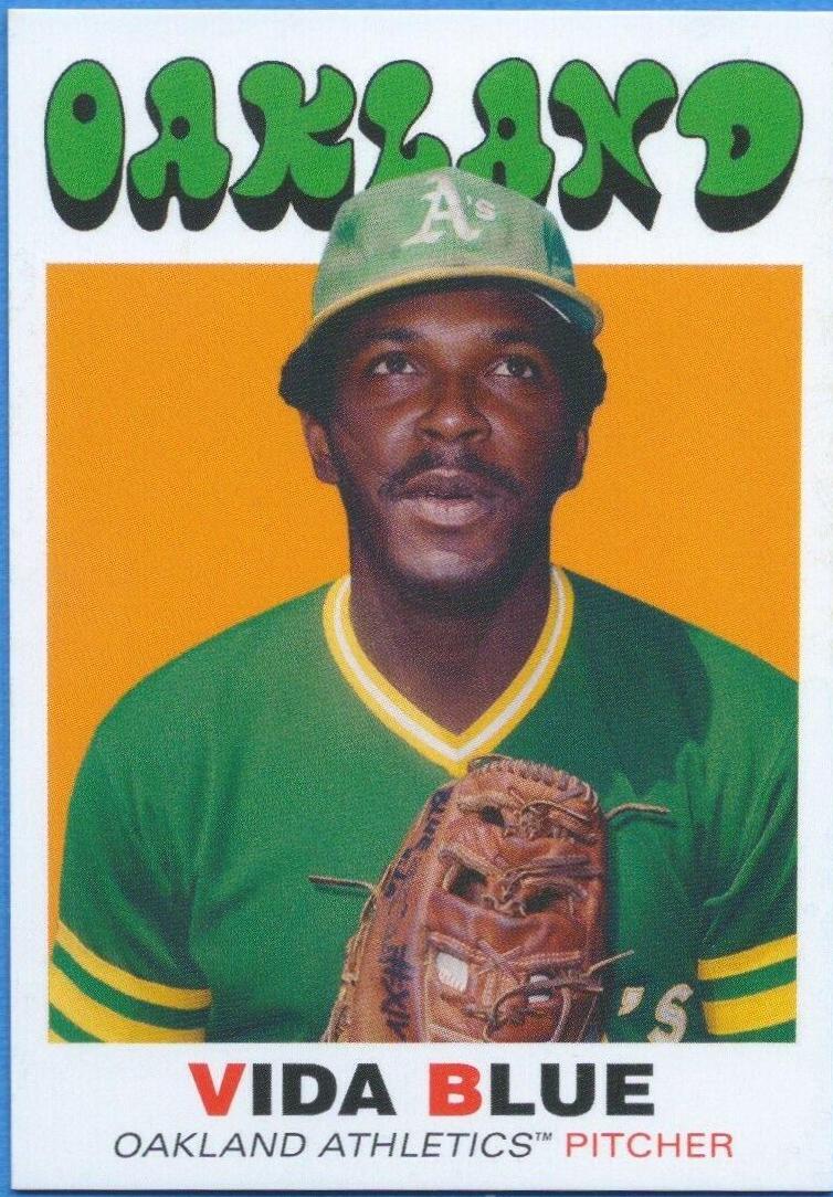 Vida Blue #90 2020 Topps Throwback Thursday Baseball