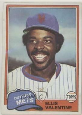 1981 Ellis Valentine #849