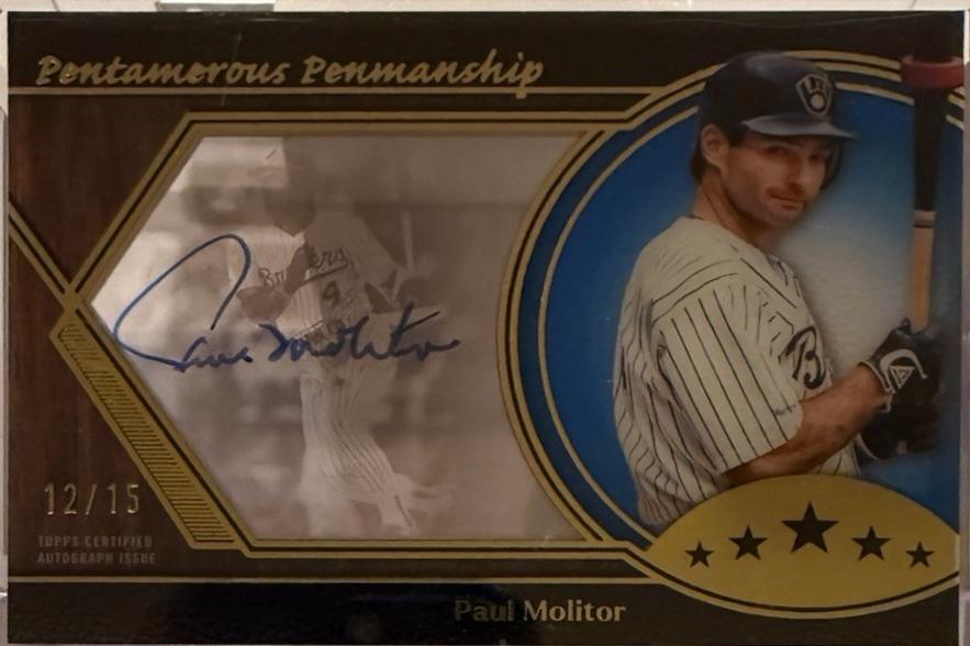 Paul Molitor [Blue] #PP-PM