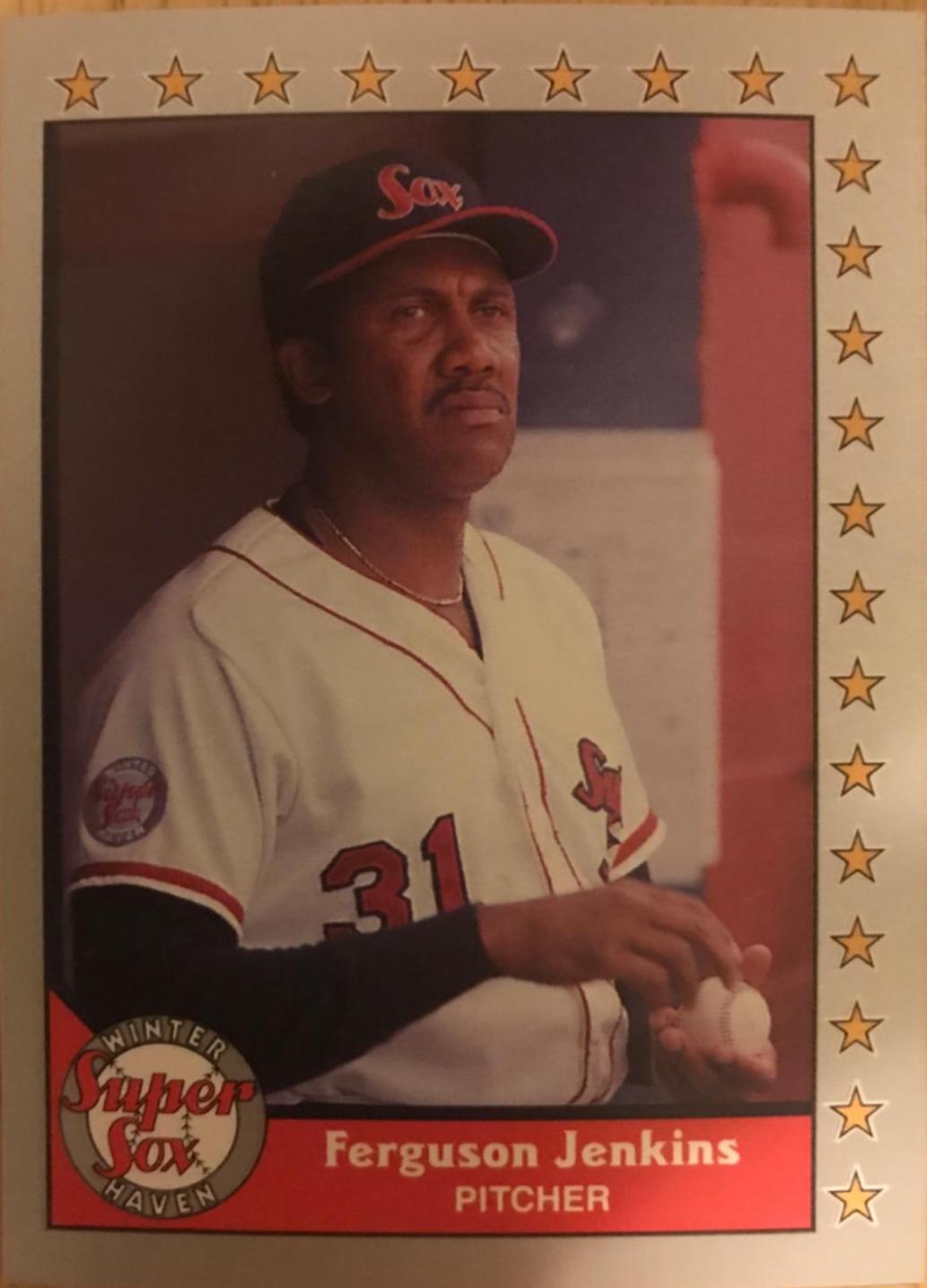 Ferguson Jenkins #29 Baseball Cards 1990 Pacific Senior League