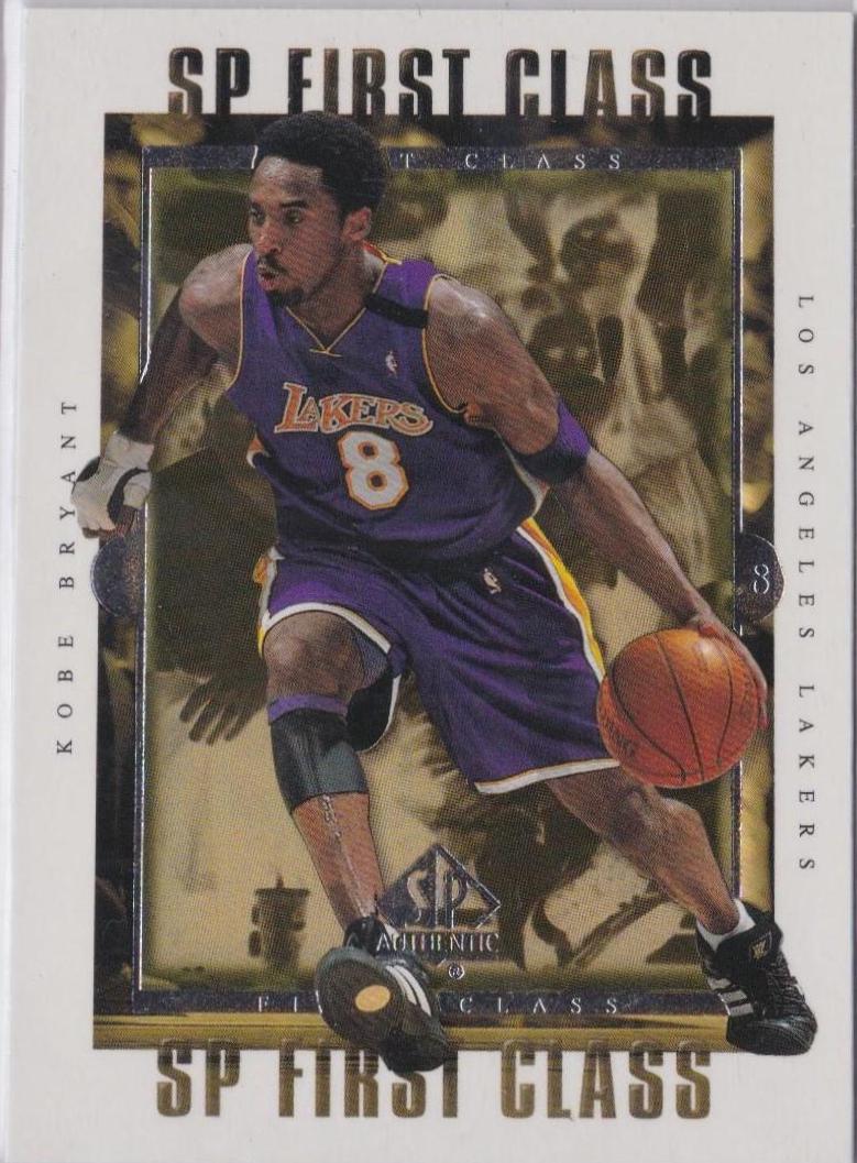 kobe Bryant #FC2 Basketball Cards 2000 SP Authentic First Class