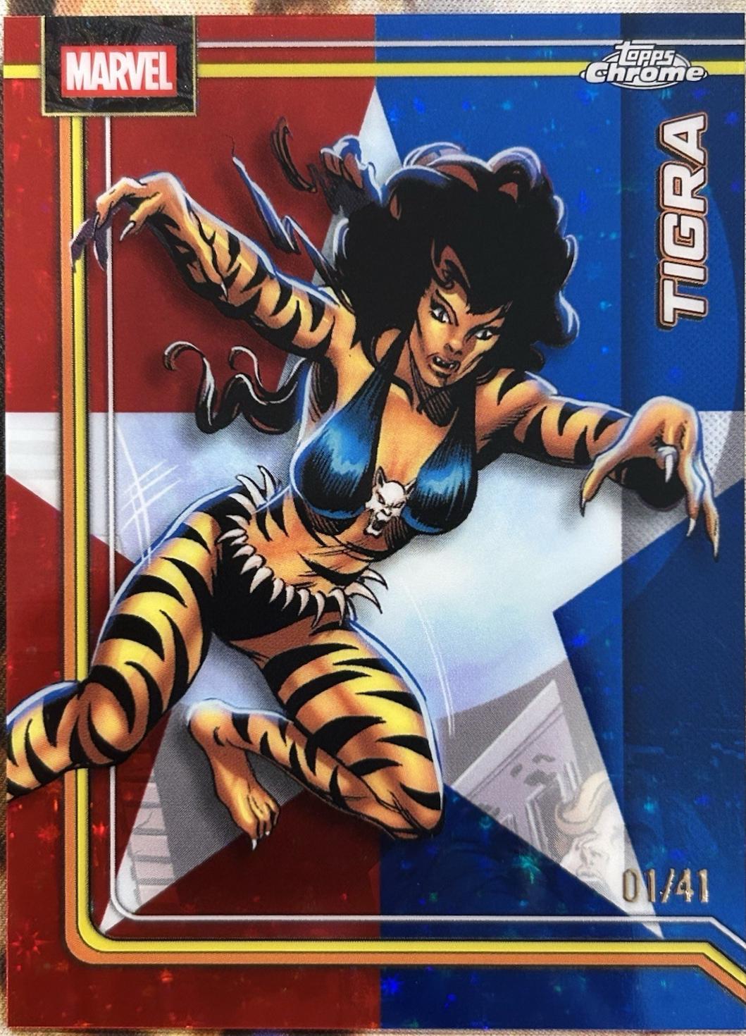 Tigra Captain America's Star Refractor