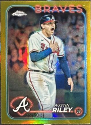 Austin Riley [Gold Refractor] #84