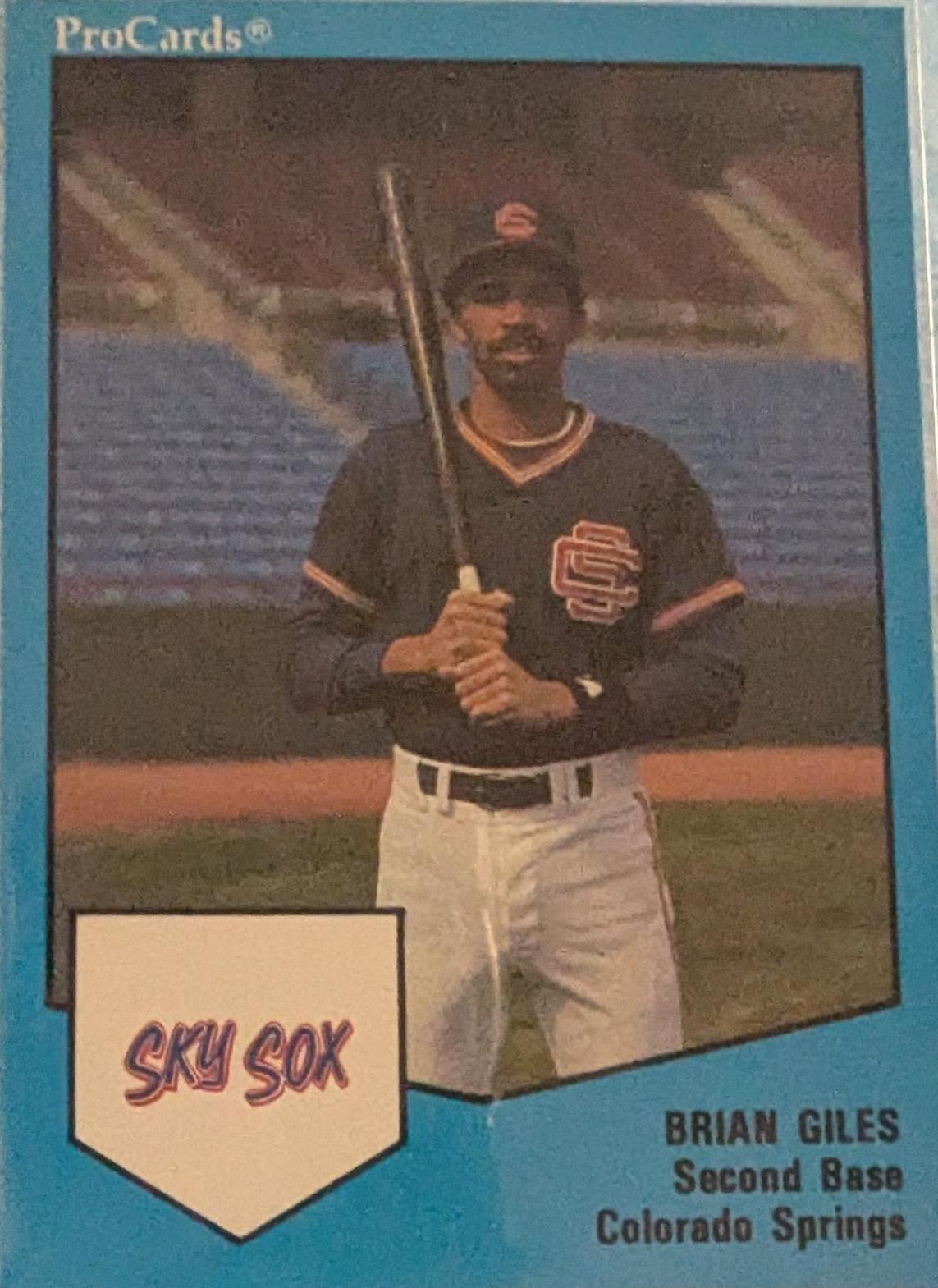 Brian Giles #253 Baseball Cards 1989 Procards