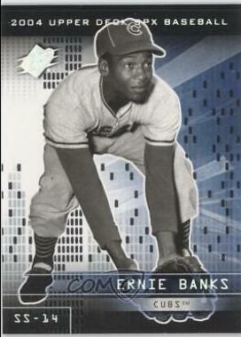 Ernie Banks #106 Baseball Cards 2004 Spx