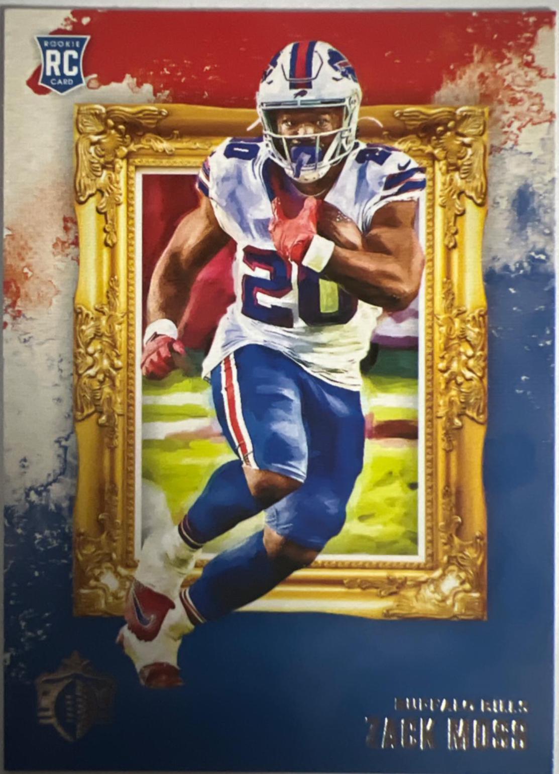 Zack Moss #GK-27 Football Cards 2020 Panini Chronicles Gridiron Kings