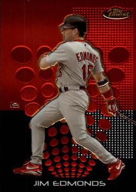 Jim Edmonds #49 Baseball Cards 2004 Finest