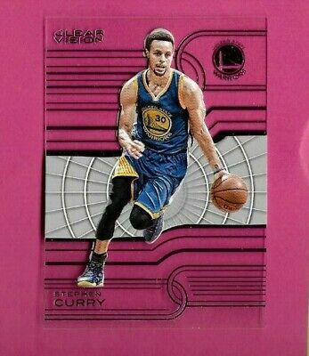 Stephen Curry #34 Basketball Cards 2015 Panini Clear Vision