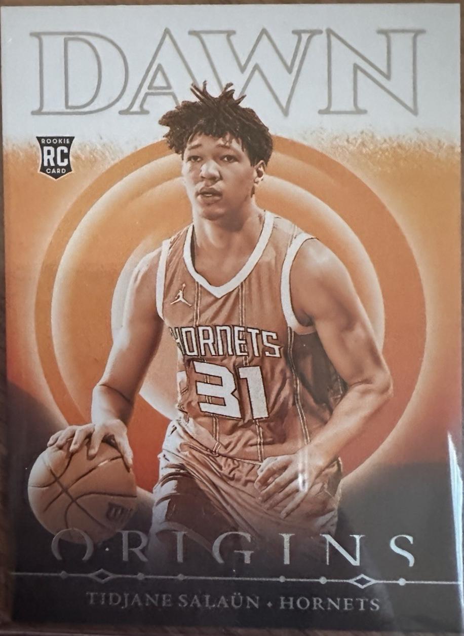 Tidjane Salaun #15 Basketball Cards 2024 Panini Origins Dawn