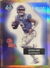 Jaxson Dart #55BF-5 Football Cards 2023 Bowman Chrome University 1955