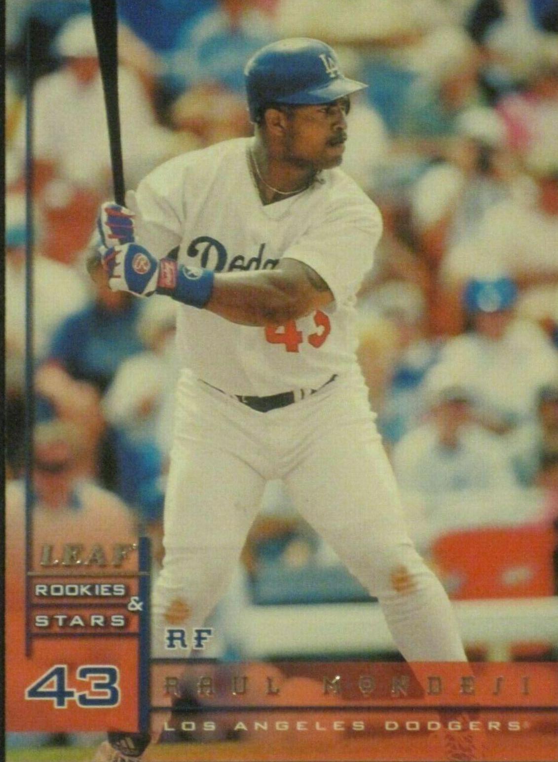 Raul Mondesi #23 Baseball Cards 1998 Leaf Rookies & Stars