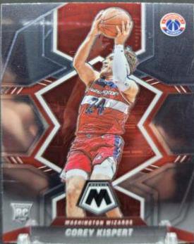 Corey Kispert #213 Basketball Cards 2021 Panini Mosaic