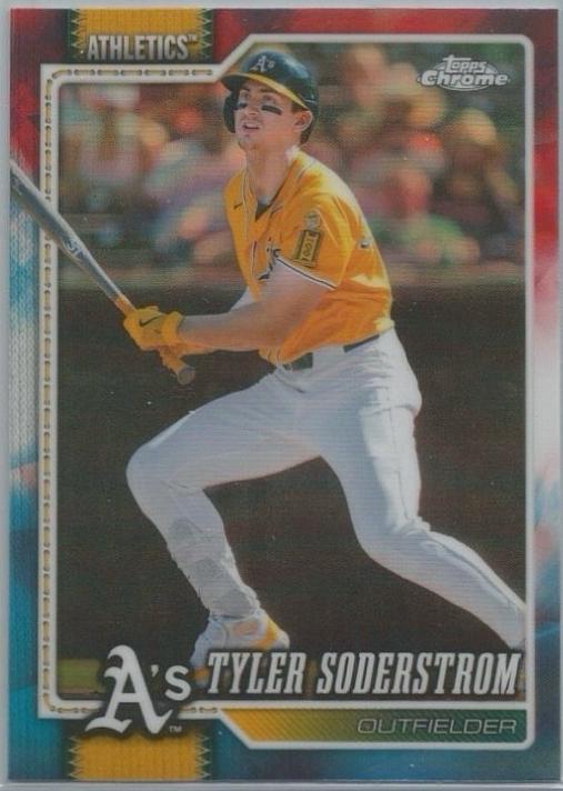 Tyler Soderstrom [Red White Blue Refractor] condition prices