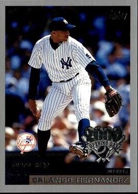 Orlando Hernandez #125 Baseball Cards 2000 Topps Opening Day