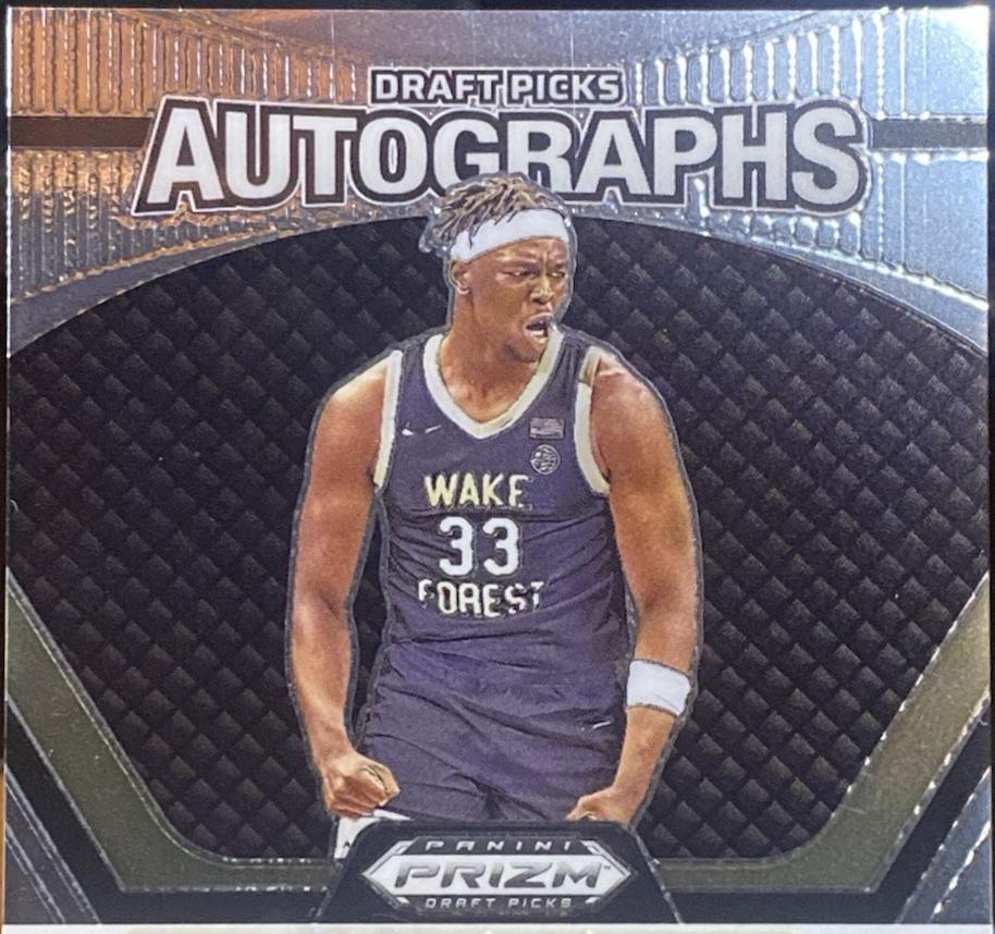 Omaha Biliew #DPA-OMB 2024 Panini Prizm Draft Picks Autograph Basketball