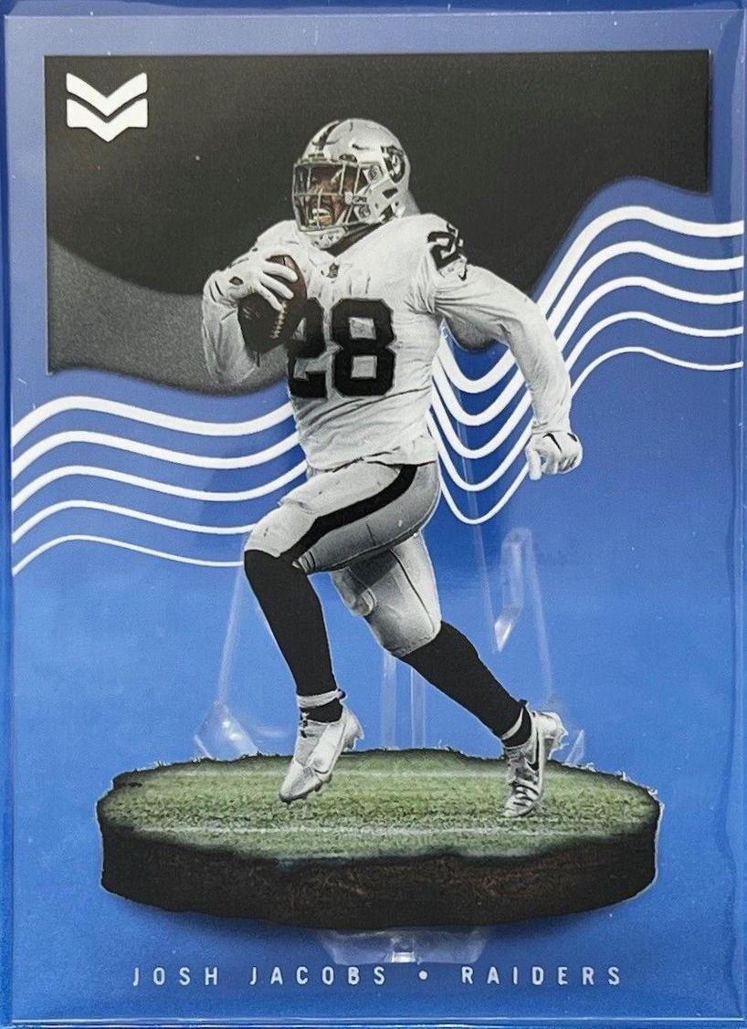 Josh Jacobs #MAG-14 Football Cards 2022 Panini Chronicles Magnitude