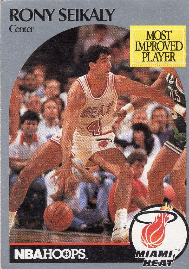Rony Seikaly #169 Basketball Cards 1990 Hoops