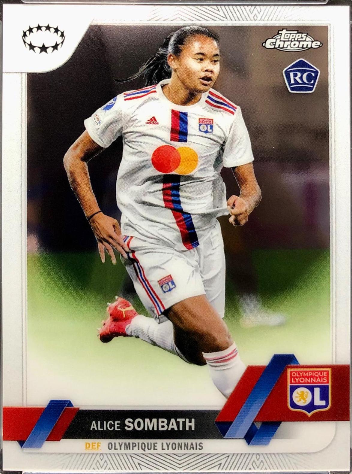 Alice Sombath #96 Soccer Cards 2022 Topps Chrome UEFA Women's Champions League