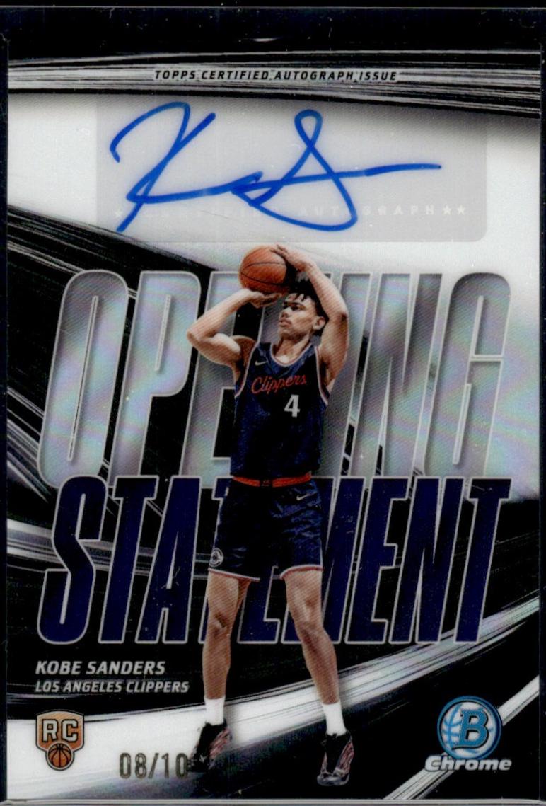 Kobe Sanders [Black] #OS-KS