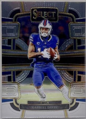 Gabriel Davis #11 Football Cards 2023 Panini Select