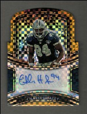 Charles Haley [Gold Prizm Die-Cut]