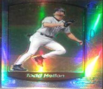 Todd Helton #6 Baseball Cards 2000 Bowman Chrome