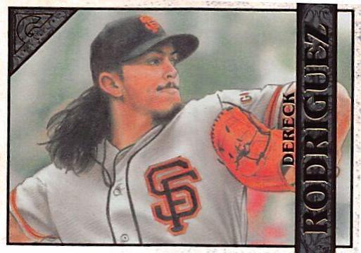 Dereck Rodriguez #20 Baseball Cards 2020 Topps Gallery