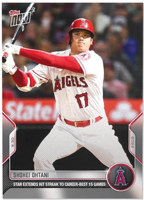 Shohei Ohtani #990 Baseball Cards 2022 Topps Now
