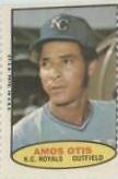 Amos Otis Baseball Cards 1974 Topps Stamps