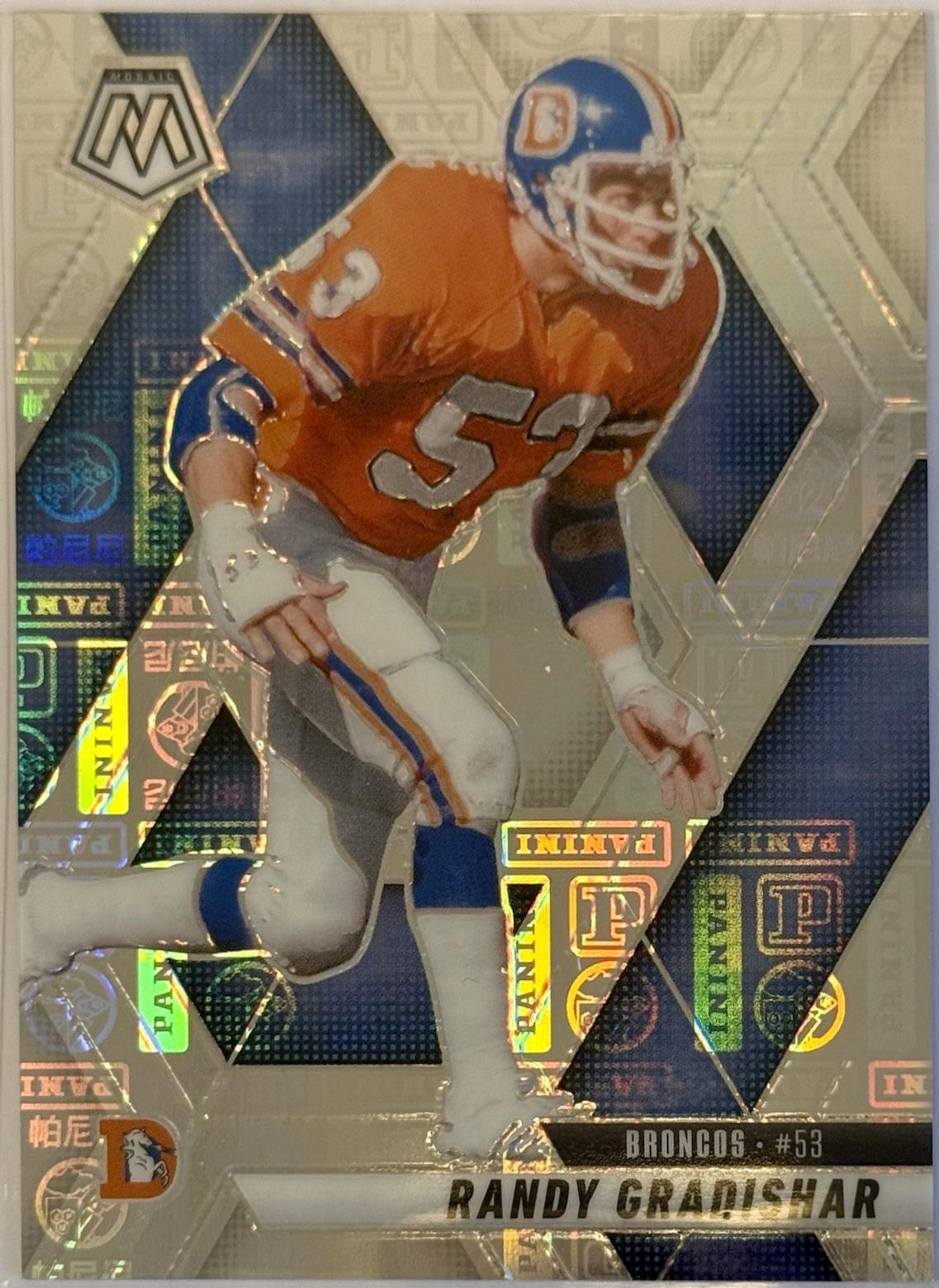 Randy Gradishar [Silver Knight] #178 Prices | 2025 Panini Mosaic ...