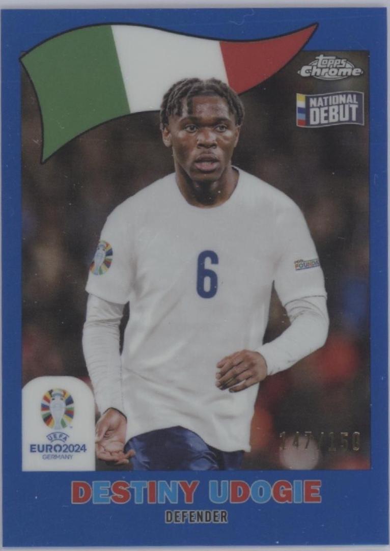 Destiny Udogie [Blue Refractor] #TC-21