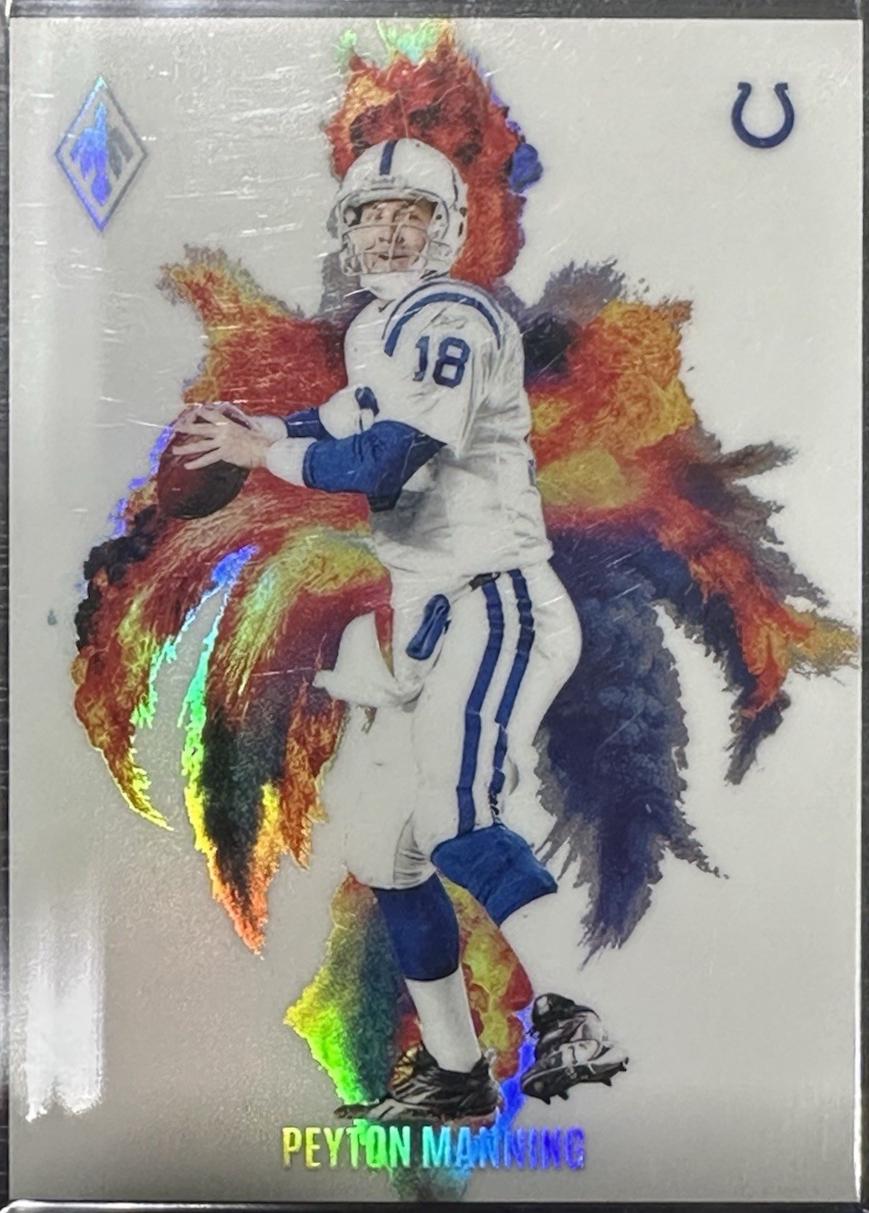 Peyton Manning #CB-MPG Football Cards 2024 Panini Phoenix Color Blast