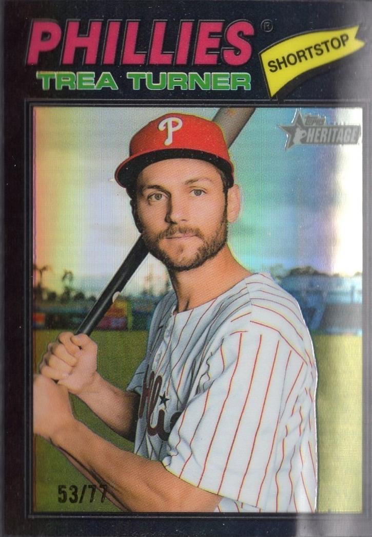 Trea Turner [Black Bordered Chrome] #183
