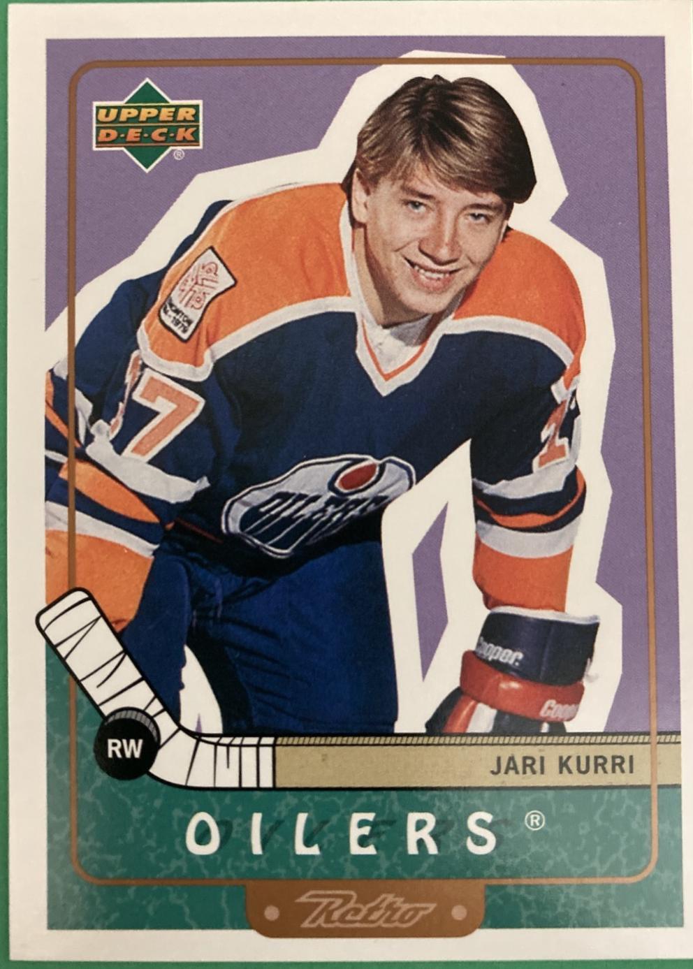 Jari Kurri #108 1999 Upper Deck Retro Hockey