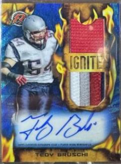 Tedy Bruschi [Blue Surge Patch] #RIRPA-TB