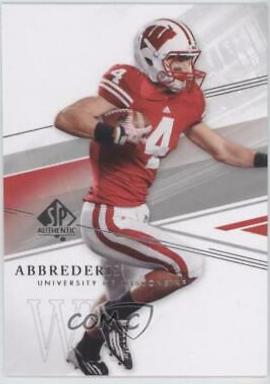 Jared Abbrederis #16 Football Cards 2014 SP Authentic