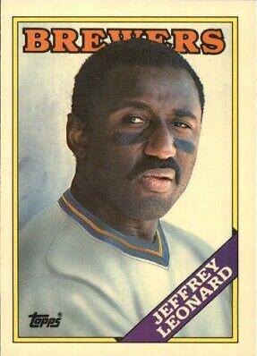 Jeffrey Leonard #61T Baseball Cards 1988 Topps Traded Tiffany